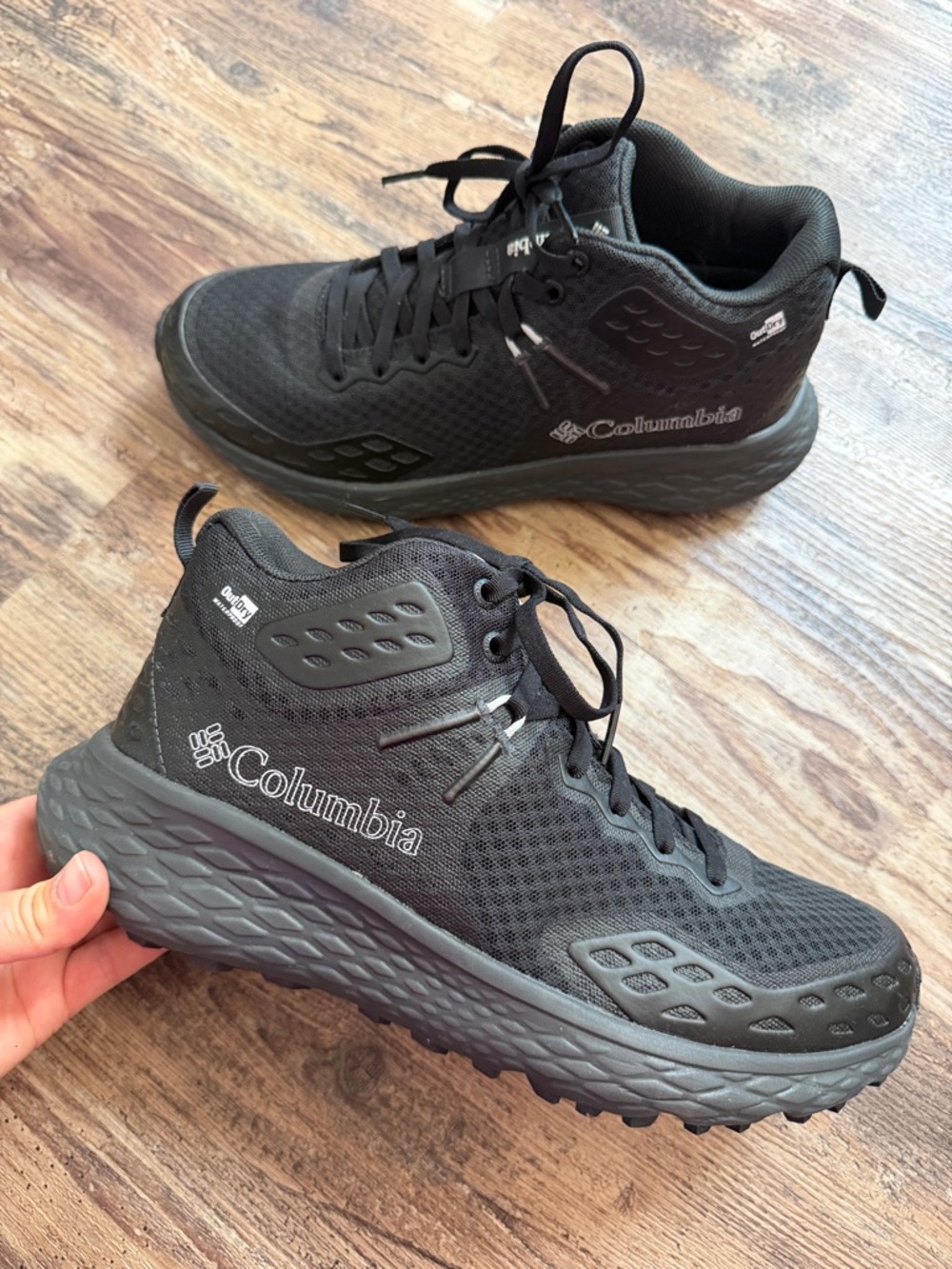 Women's Columbia Konos TRS OutDry Mid Shoe Black Size 9.5